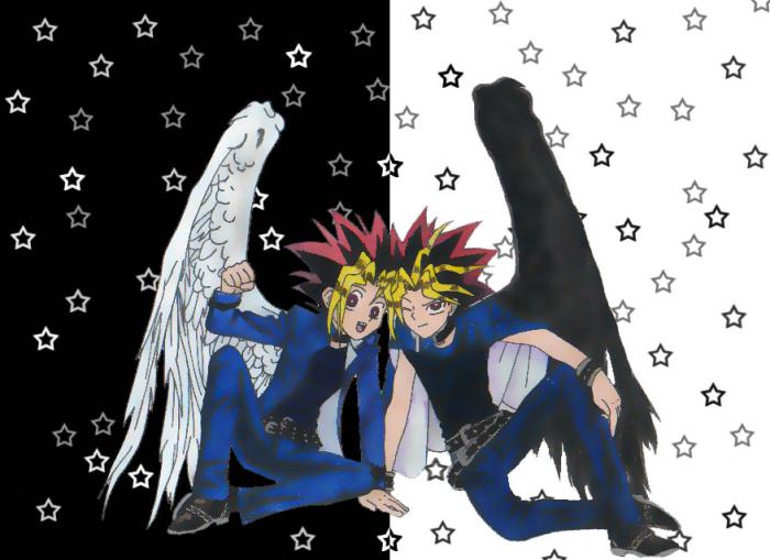 Adorable Yami and Yugi